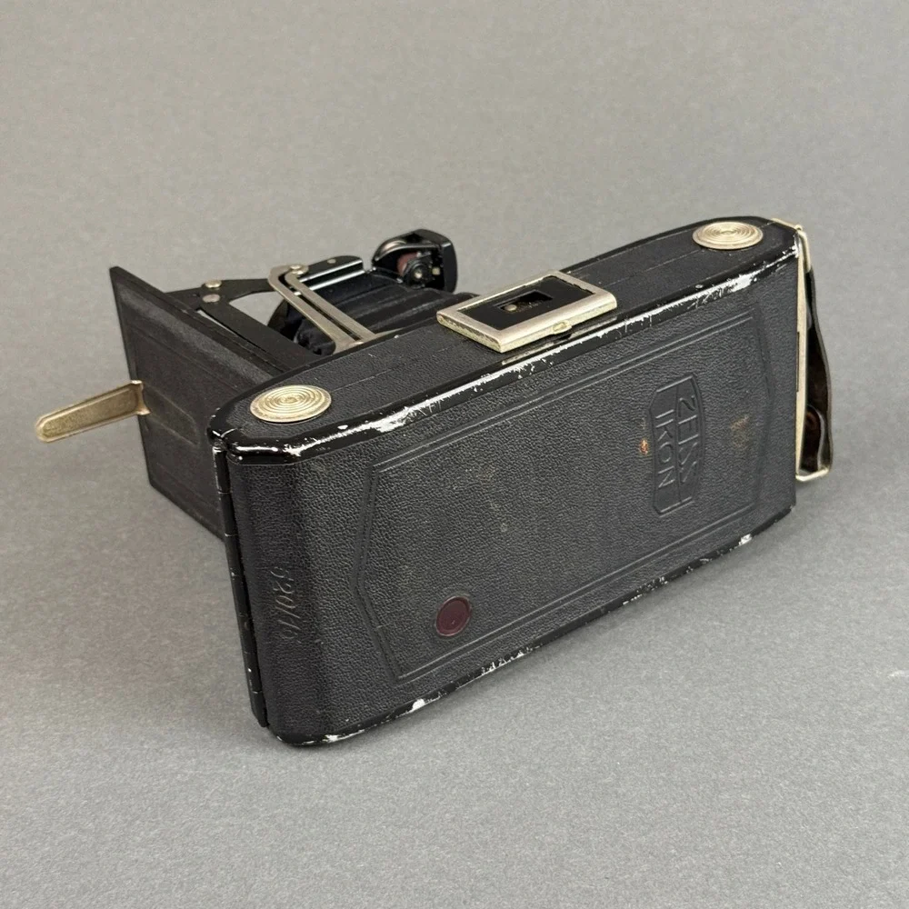 Zeiss Ikon Ikomat 6.5x11 cm Folding Camera Novar-Anastigmat 1:6.3 12cm Derval